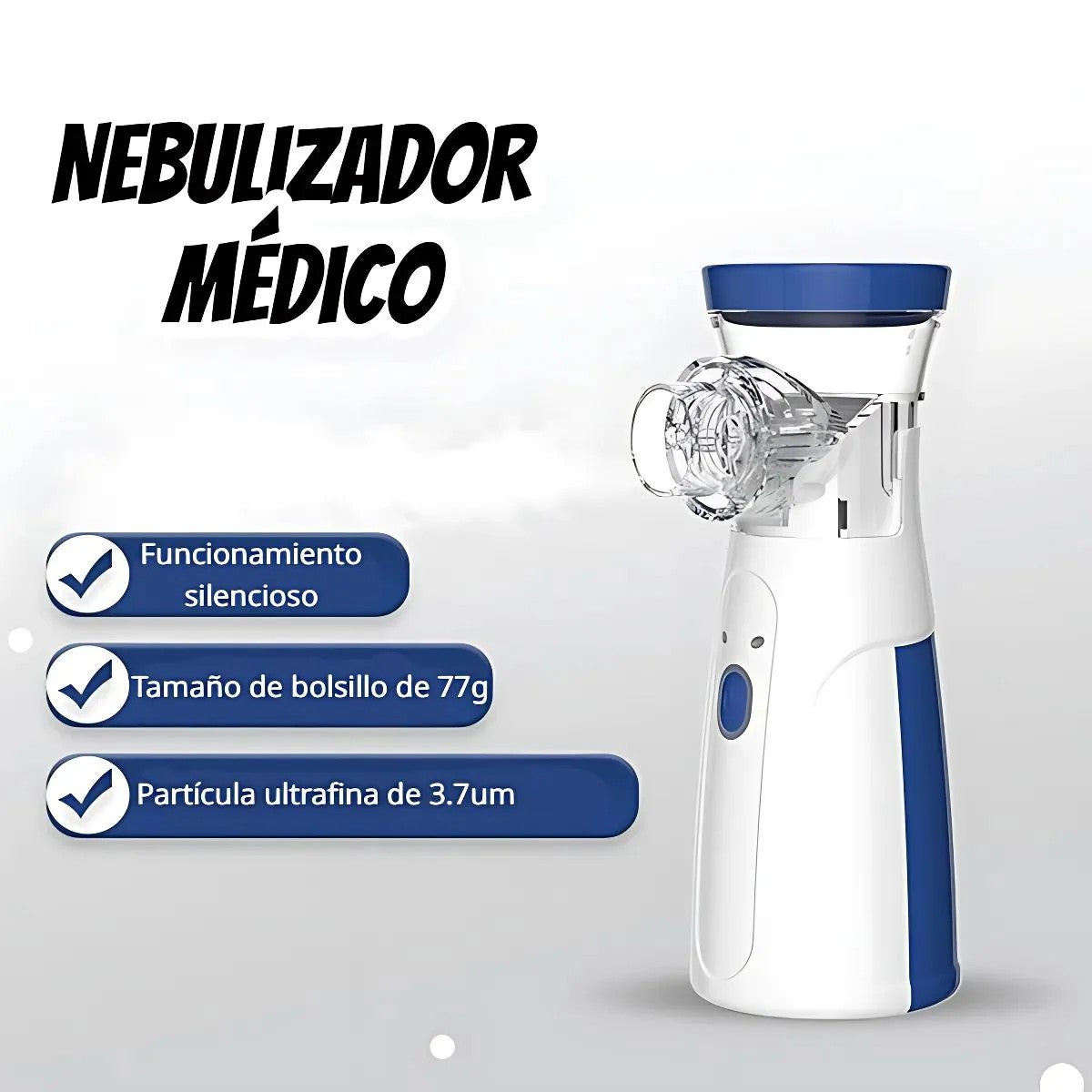 Nebulizador Portatil 3 en 1